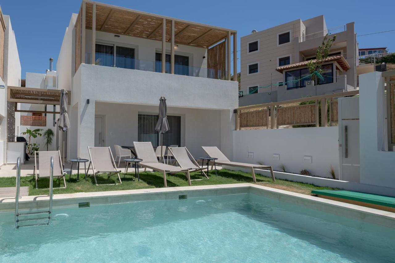 Corallia Villas Near The Beach 플라키아스 외부 사진