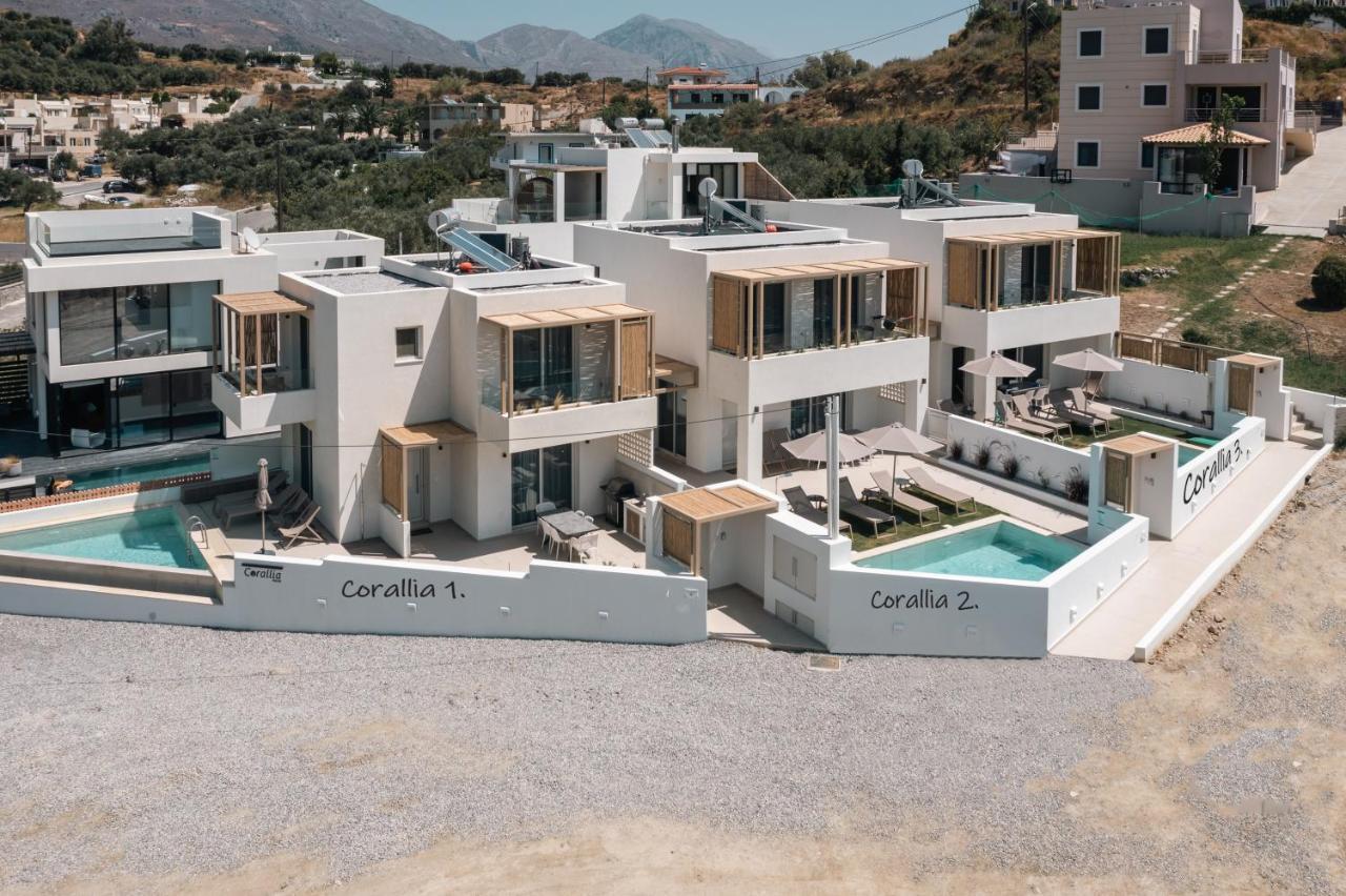 Corallia Villas Near The Beach 플라키아스 외부 사진