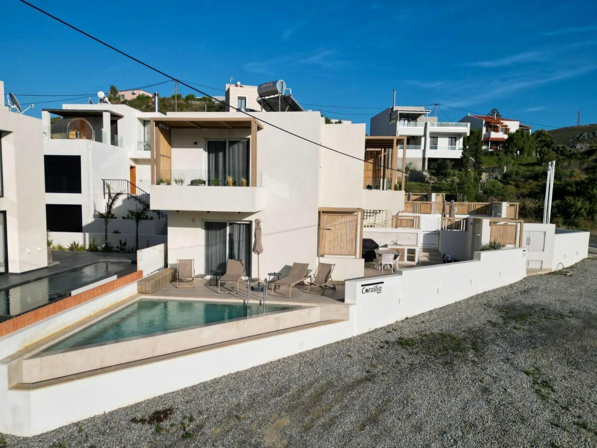 Corallia Villas Near The Beach 플라키아스 외부 사진